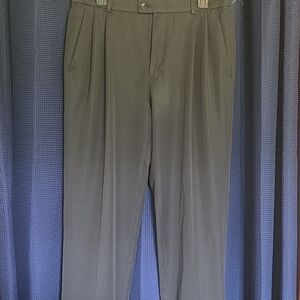 Perry Ellis Portfolio Dark Gray Dress Pants | 32x34
